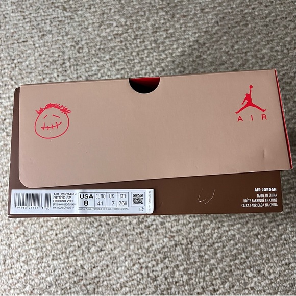 Jordan Retro 6 Travis Scott British Khaki - Picture 11 of 13